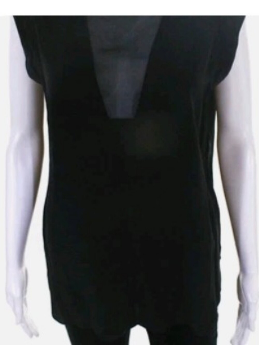 Rebecca Taylor Black V-Neck